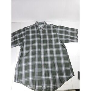 Men's Vintage Nordstrom Gitman‎ Brothers 70s Western Button Down SZ L Large USA